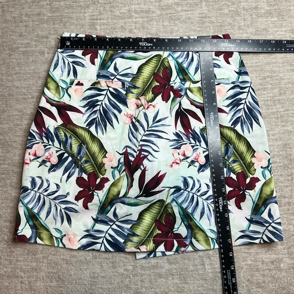 NWT Lady Hagen Small 2 16" Side Pleat Golf Tennis Skort Floral Athletic Skirt - Picture 6 of 11
